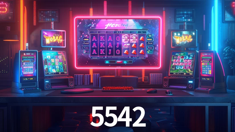 5542: Jogos de Caça-Níqueis-Altas Recompensas, Roleta-Velocidade, Blackjack-Desafios Máximos